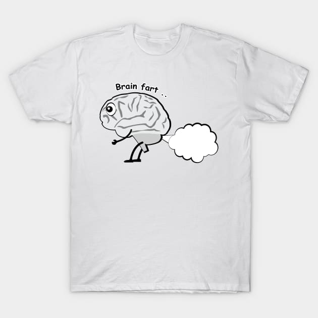 Brain Fart - Funny Character T-Shirt by DesignWood Atelier